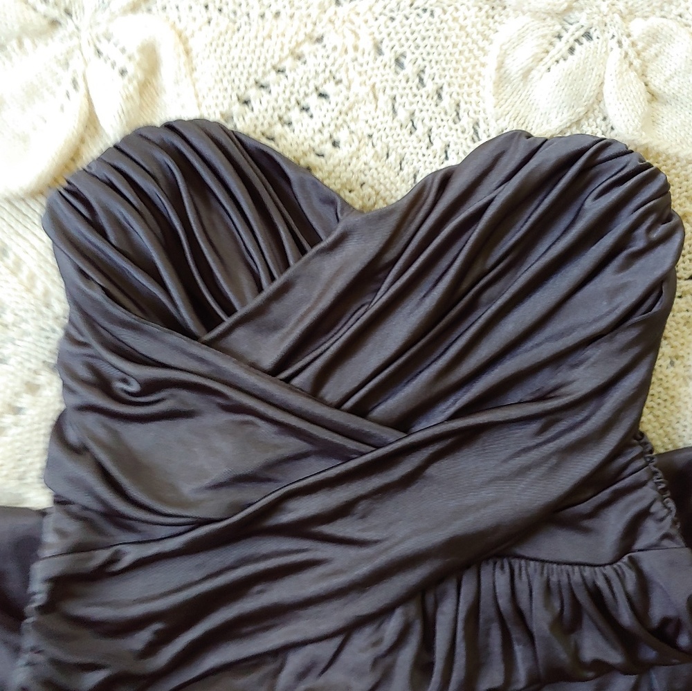 Express Strapless Dress with Sweetheart Neckline